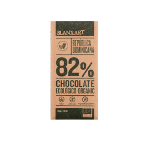 Chocolate Ecológico 82% cacao República Dominicana (80g)