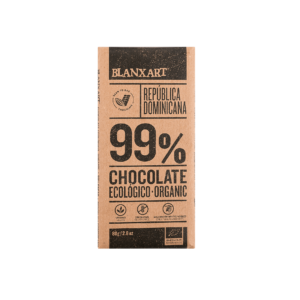 Chocolate Ecológico 99% cacao República Dominicana (80g)