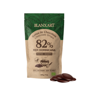 Gotas de Chocolate Negro 82% República Dominicana ECO (200g)